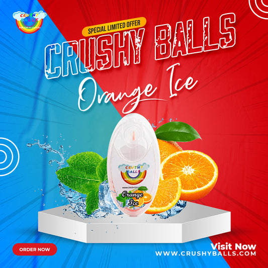 Any Quick Tips for Creatively Using Orange Ice Crushball Capsules?