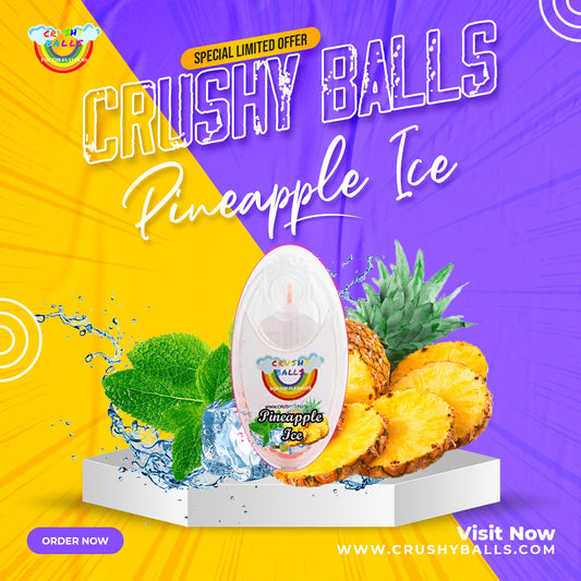 Pineapple Ice Crushball For Cigarettes