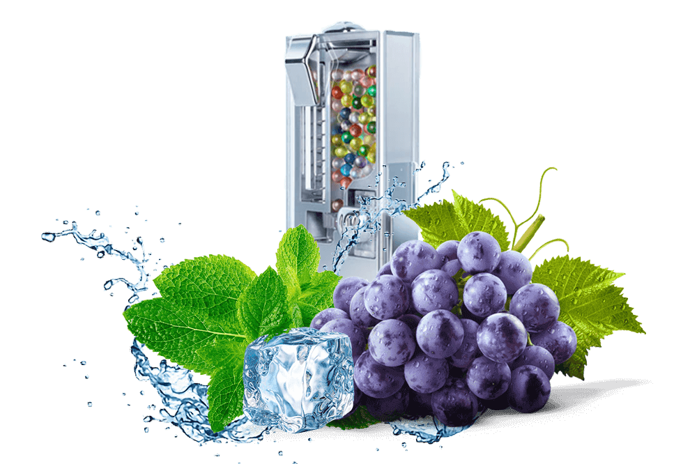 grape crush ball dispenser